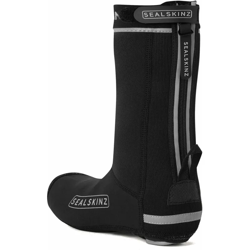 Sealskinz Hempton All Weather Closed-Sole Cycle Overshoe Black-1